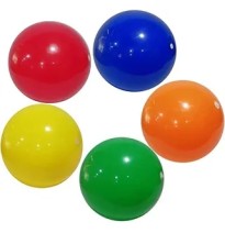 PELOTA PLASTICO 8.5 LISA VCOL.