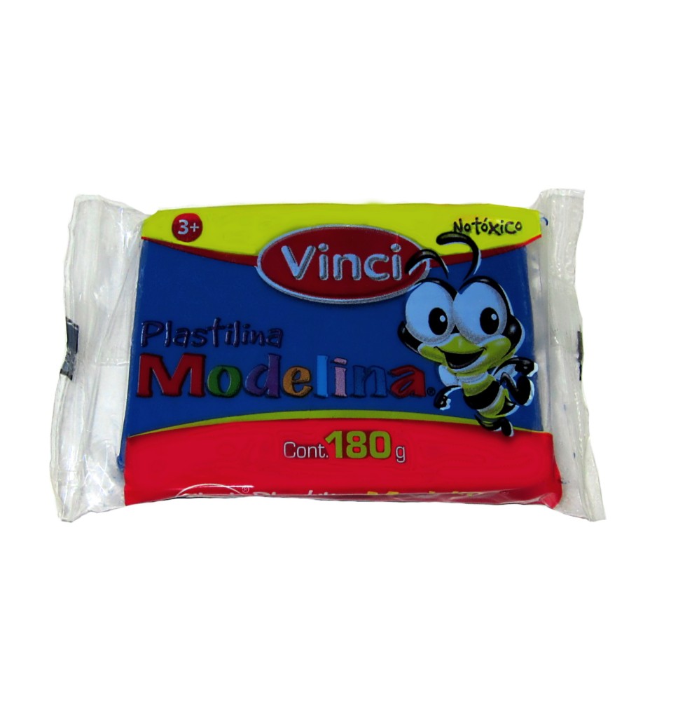 PLASTILINA MODELINA VINCI 180G. AZUL.COBALTO E.5 C.100