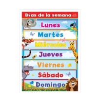 POSTER DID. 70X50CM. DIAS DE LA SEMANA GRANMARK E.6