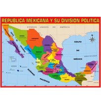 POSTER DID. 70X50CM. REP.MEX. CDIV. POL. GRANM. E.6