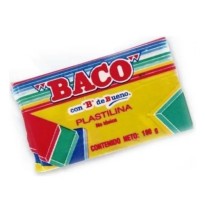PLASTILINA BACO 180G. AMARILLO C.100