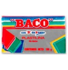 PLASTILINA BACO 180G. GRIS...