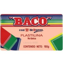 PLASTILINA BACO 180G. PIEL C.100