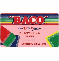 PLASTILINA BACO 180G. ROSA C.100
