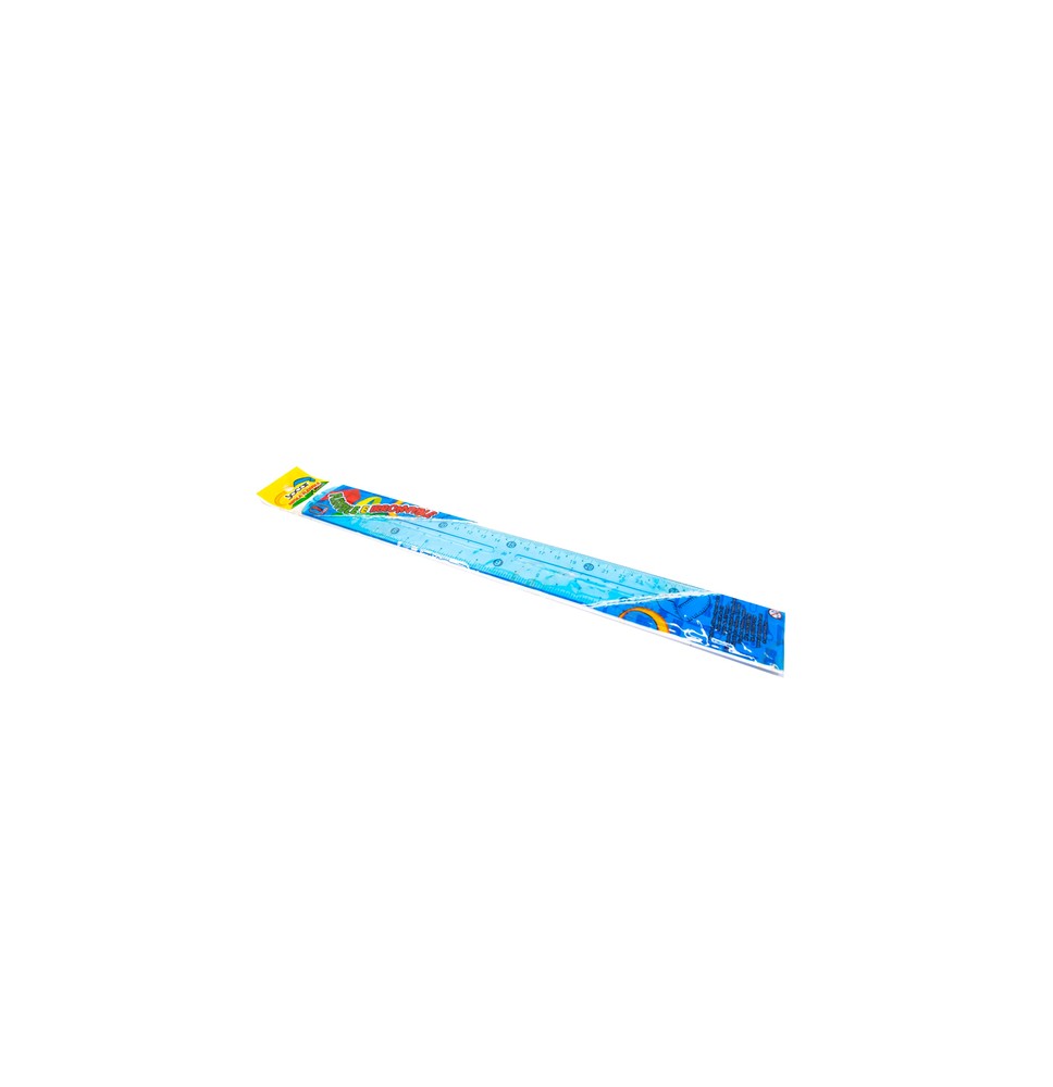 REGLA PLAST. FLEXIBLE 30 CM. JOCAR COLORES.C120