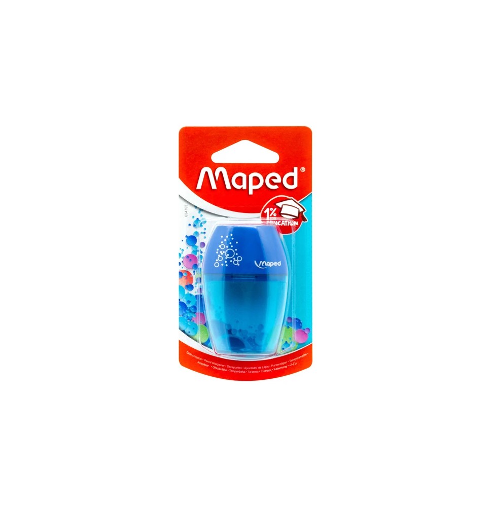 SACAPUNTAS PLAST CDEP SENC. SHAKER ELIP. MAPED BL.C1 C12