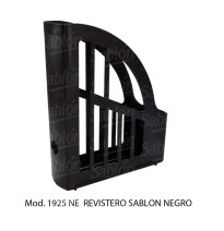 REVISTERO PLASTICO SABLON 1925 NEGRO C.8