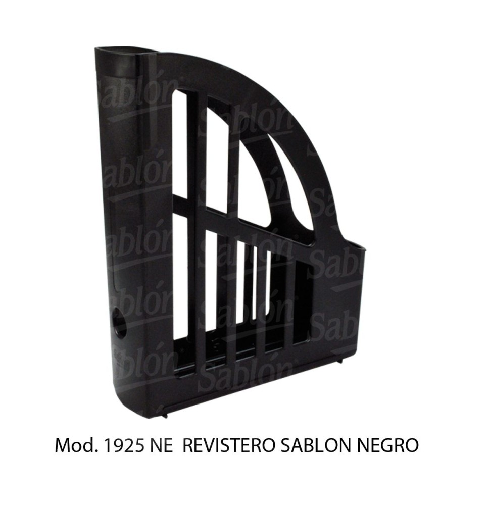 REVISTERO PLASTICO SABLON 1925 NEGRO C.8