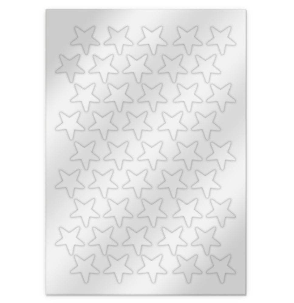 SELLO ADH. ESTRELLAS PADI PLATA PLANTILLA E.25.