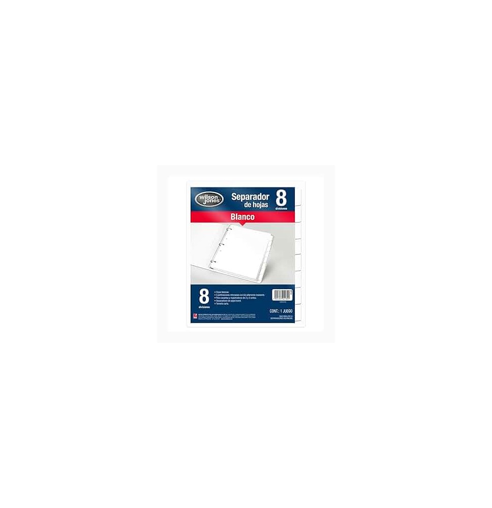 SEPARADOR CCEJA TSPTE. CTA. 8 DIV. WILSON P-0500 C.24