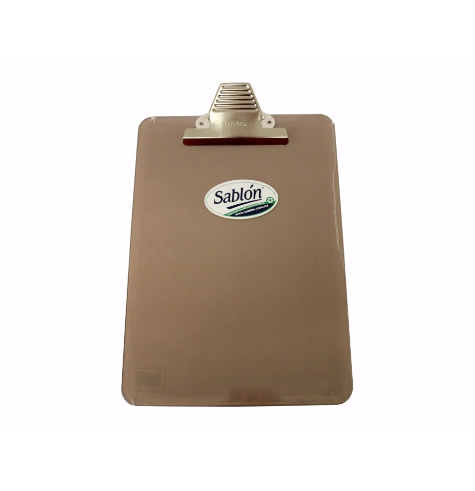 TABLA AGARRAPAPEL PLAST. CTA. HUMO SABLON 2316 CLIP MET10