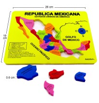 TABLA DIDACTICA FOAMY REPUBLICA MEX. PASCUA E25 C100