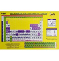 TABLA PERIODICA PADI GDE.21.5X28 CM NO.3 E.25
