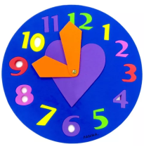 TABLA DIDACTICA FOAMY RELOJ PASCUA E24 C144