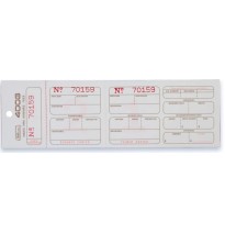 TARJETA PINVENT. 4003 PRINTA. 23.6X7.4CM. PAQ.C500H. C1