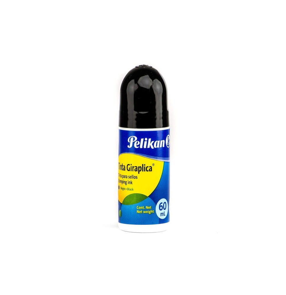 TINTA PCOJIN DE SELLO 60ML. NEGRO PELIKAN C.48