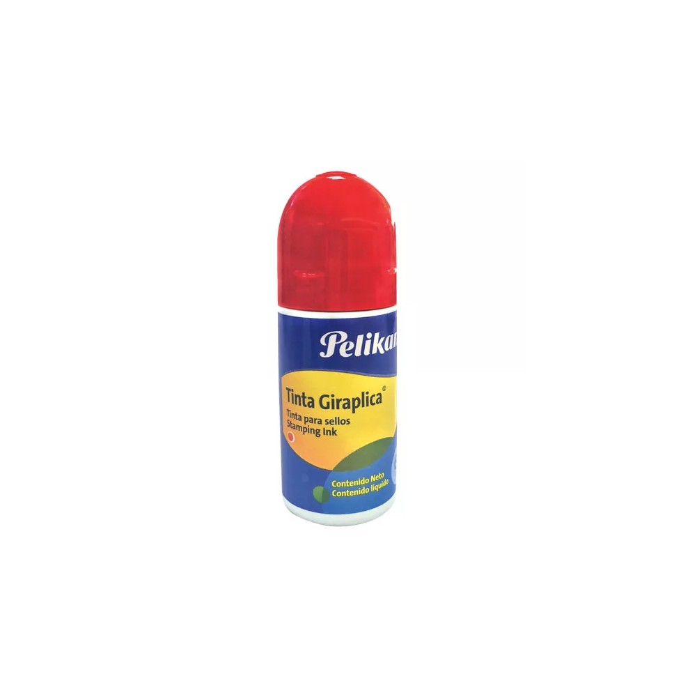 TINTA PCOJIN DE SELLO 60ML. ROJO PELIKAN C.48