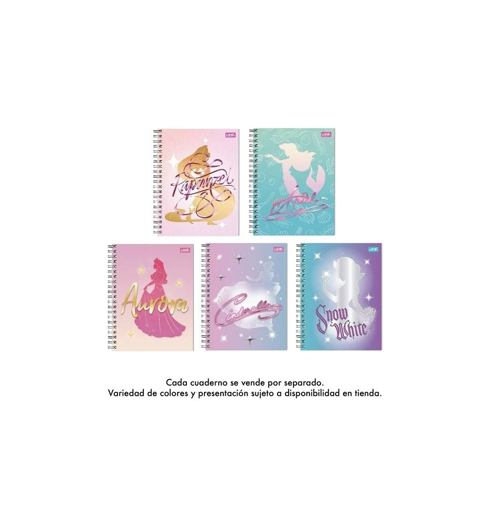 CUADERNO PROF. PRINCESAS BRILL. DIPAK RAY ESP. 90H COMB C.24