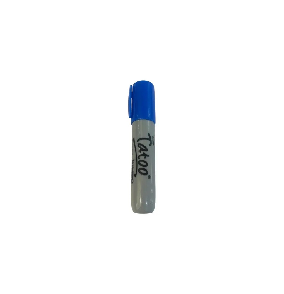 MARCADOR PERM. JUMBO TATTO BACO AZUL E4 C40