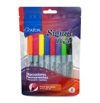 MARCADOR PERM.DELG.PLAST.SIGNAL AZOR P.F. C8 SURT E12144