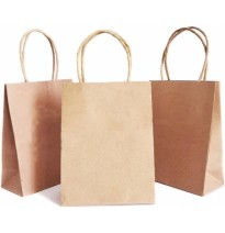 BOLSA MINI KRAFT NAT. 10X5.7X13.5 GOSTECH E10