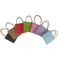 BOLSA MINI KRAFT COL.LISOS 10X5.7X13.5 GOSTECH E10