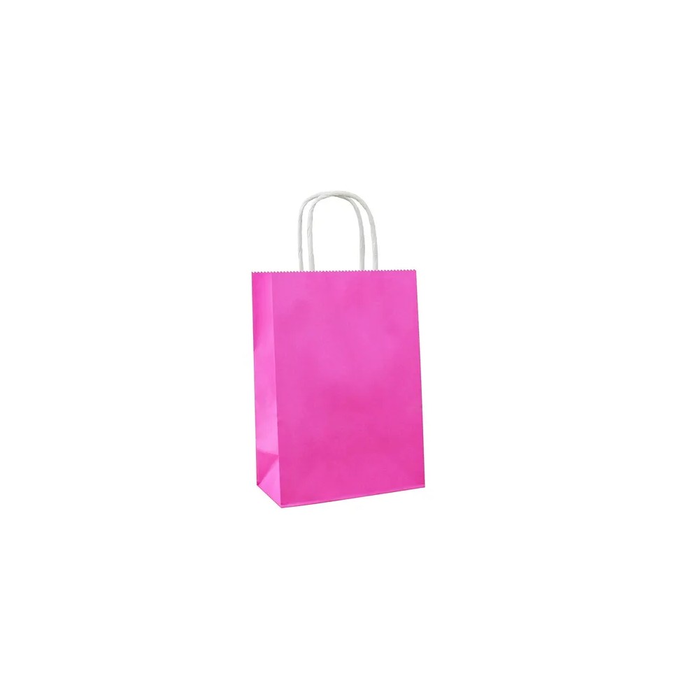BOLSA KRAFT MED. FIUSHA COLOR-S C.400