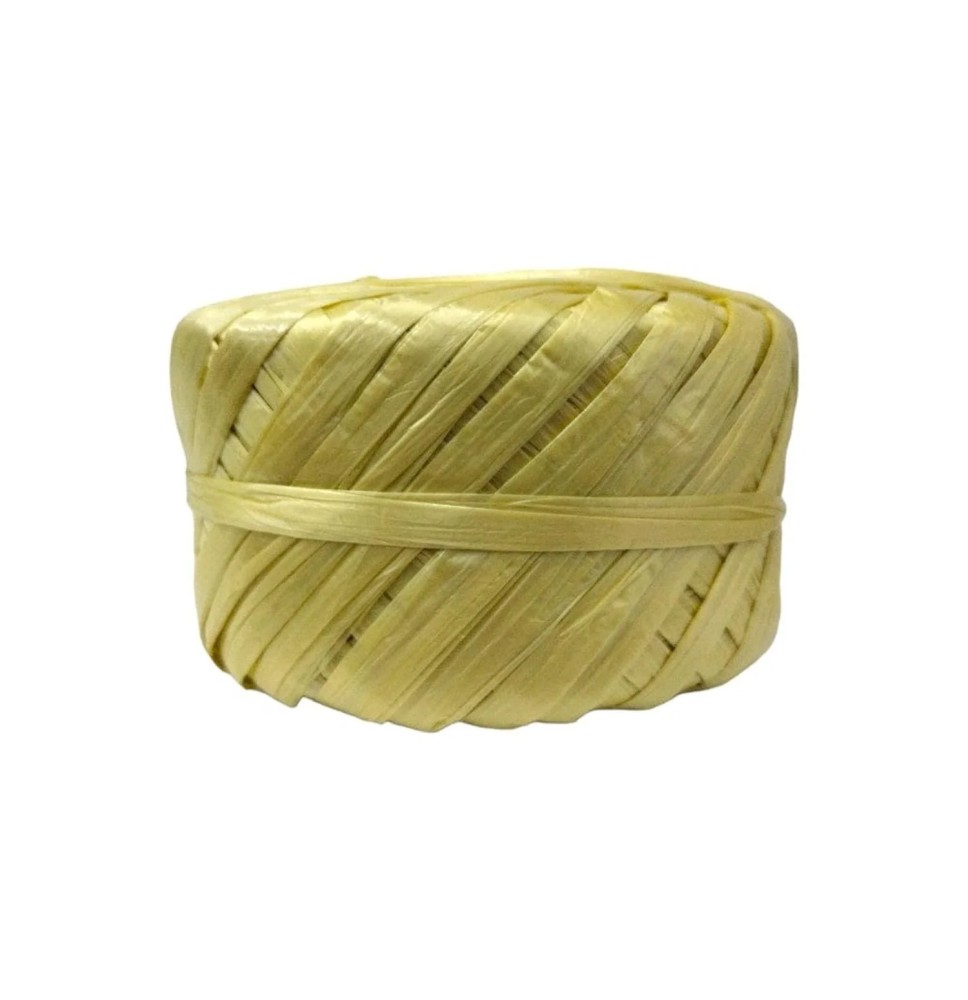 ROLLO RAFIA ORO CONFETTI 100GRS C.200