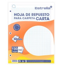 HOJA PCARPETA CTA. ESTRELLA 562 C5 PAQ.C100H. C.20