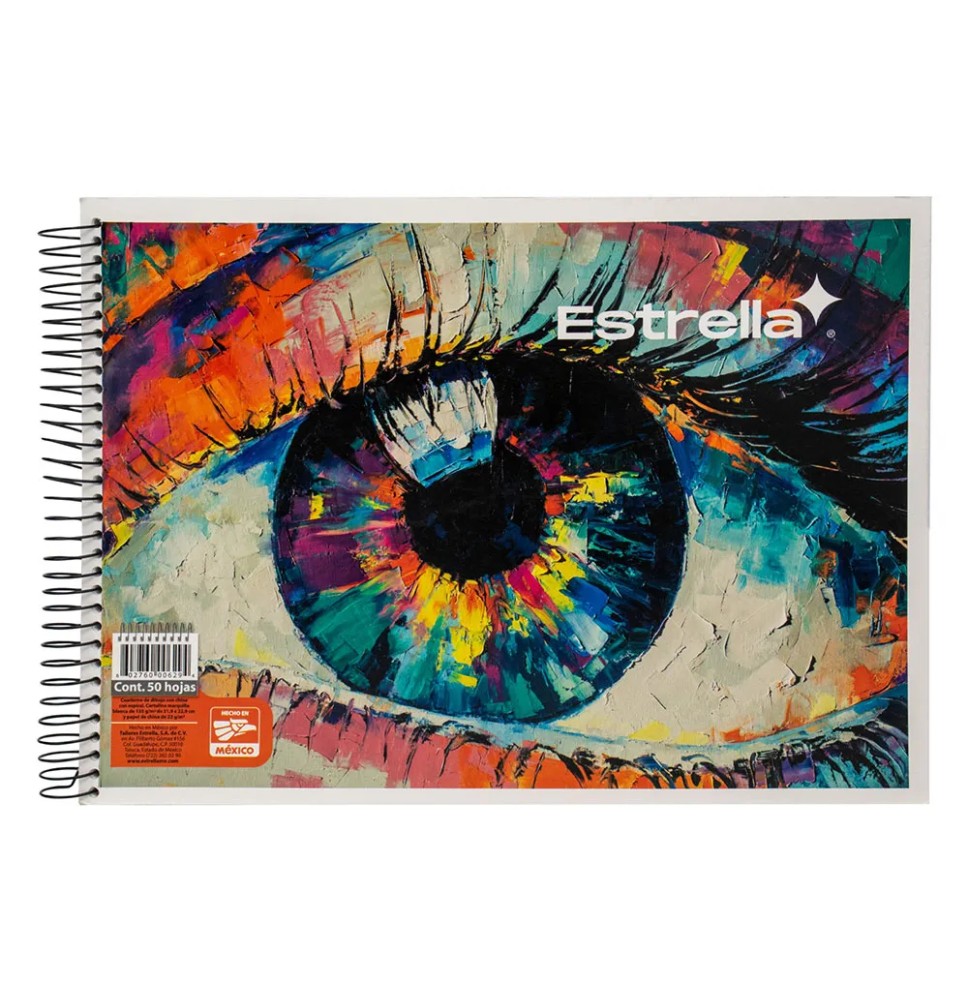 BLOCK DIBUJO CPROT. ESTRELLA 0629 50H. 32X23 CM. C.25