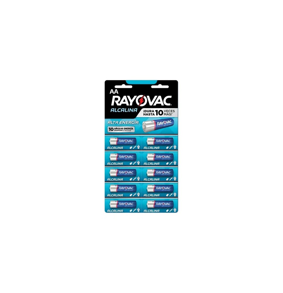 PILA ALCALINA AA RAYOVAC BL. C10 PZ. C. 24