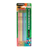 LAPIZ GRAFITO 2 TIC. PASTELES BL.C6 PZ. C.12