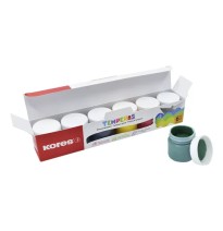 PINTURA TEMPERA KORES CAJA C6 30 ML.VCOL. C.12