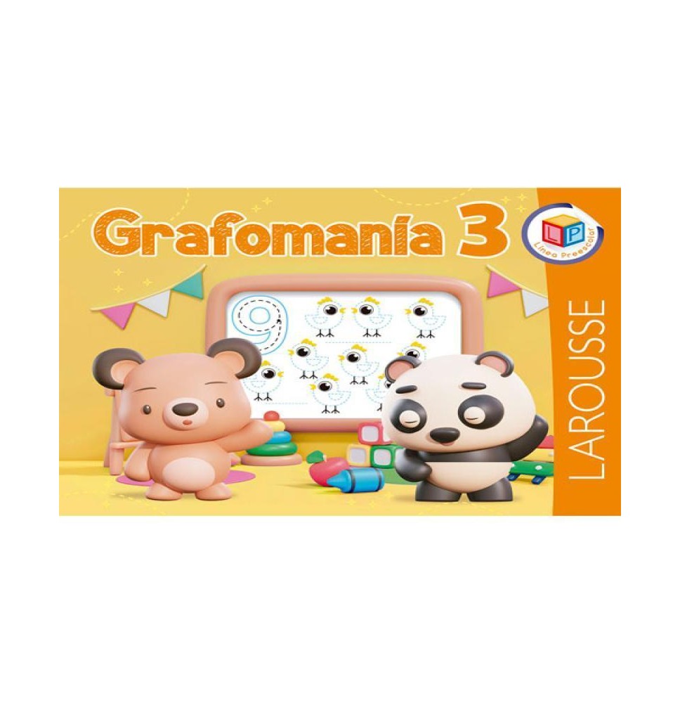 LIBRO ACT. EDU. GRAFOMANIA 3 LAROUSSE C.66