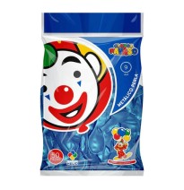 GLOBOS METALLIC PERLA 9 BOL.C50 AZUL C.100