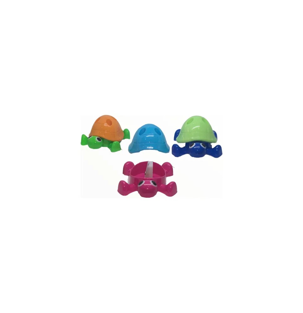 SACAPUNTAS PLAST. TORTUGA CDEP. Y LAPICERO BEBE E.12 C.288