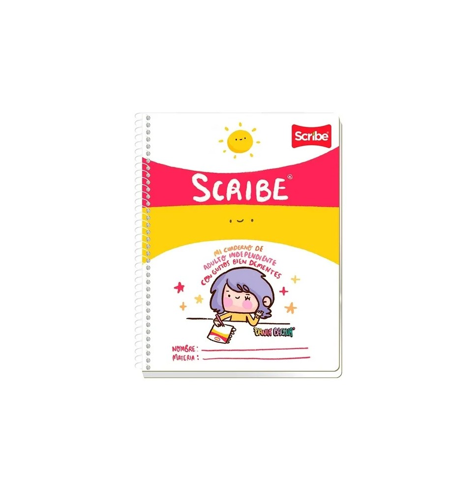 CUADERNO PROF. MULTILINEA SCRIBE 3830 RAYA ESP 90H C.24