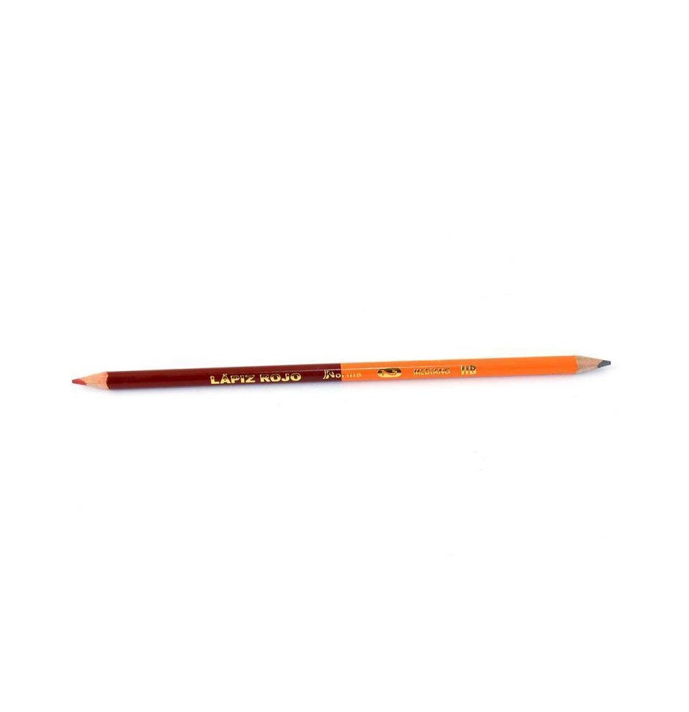 LAPIZ GRAFITO DUPLO CROJO TRIANGULAR NORMA 534900 E.10 C.48