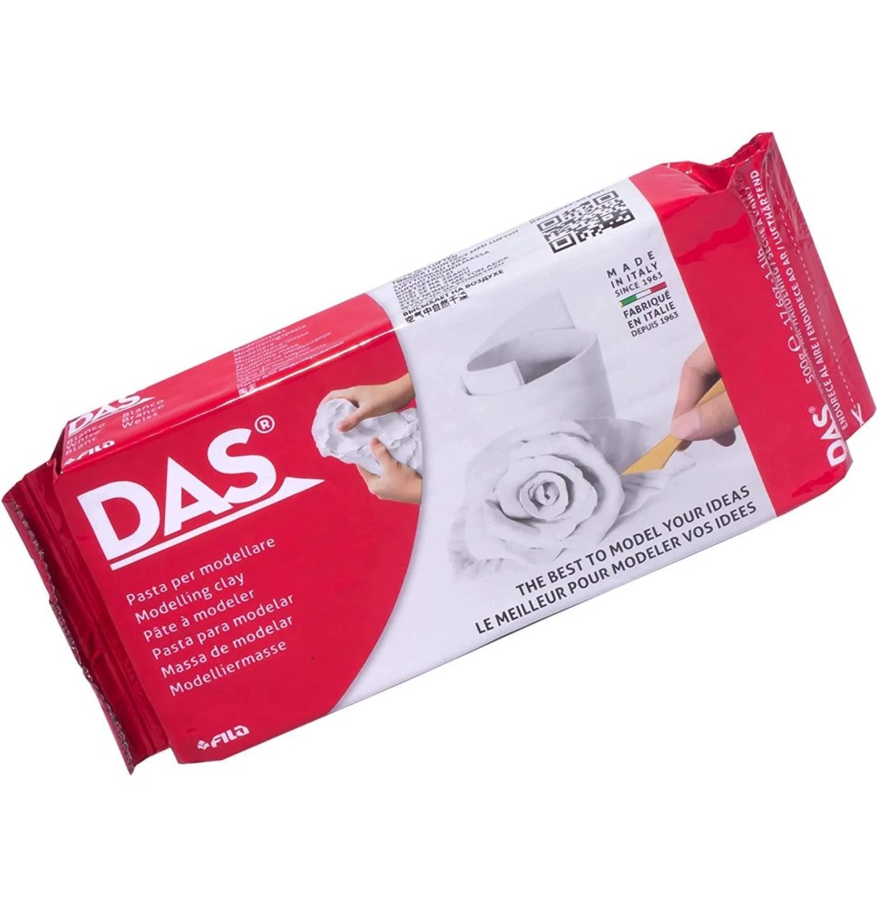 PASTA PMODELAR DAS BLANCA 1KG C.12