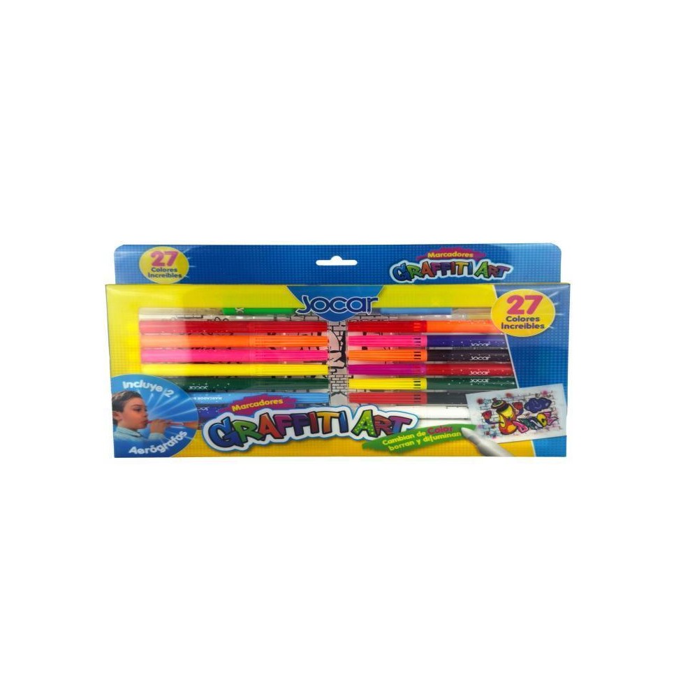 MARCADOR AGUA DELG.GRAFFITY ART EST.C27 JOCAR E24 C.48