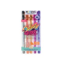 BOLIGRAFO MOOVING GEL CON GLITTER EST.C5 VCOL.SUR E12144