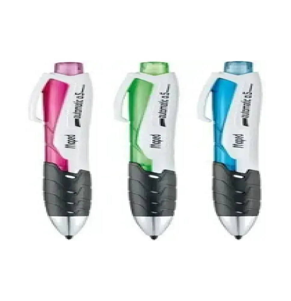 LAPICERO BLACK PEPS 0.5MM BLIST3 MAPED E14 C168