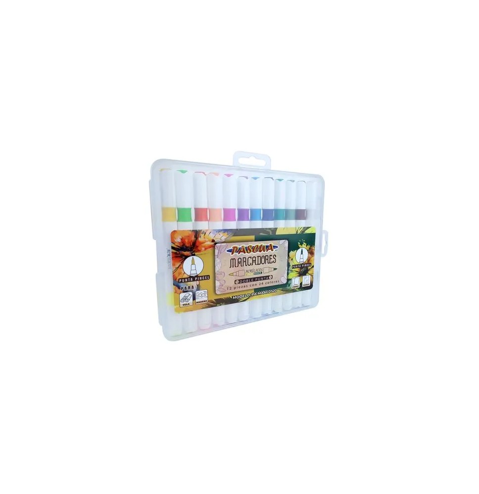 MARCADOR ACRILICO D. PUNTA 12X24 PASCUA MOD.CD520 E12C72