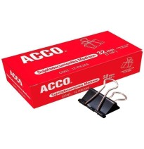 CLIPS SUJETA DOCUMENTOS ACCO MED. CAJA C12 P2463 C48