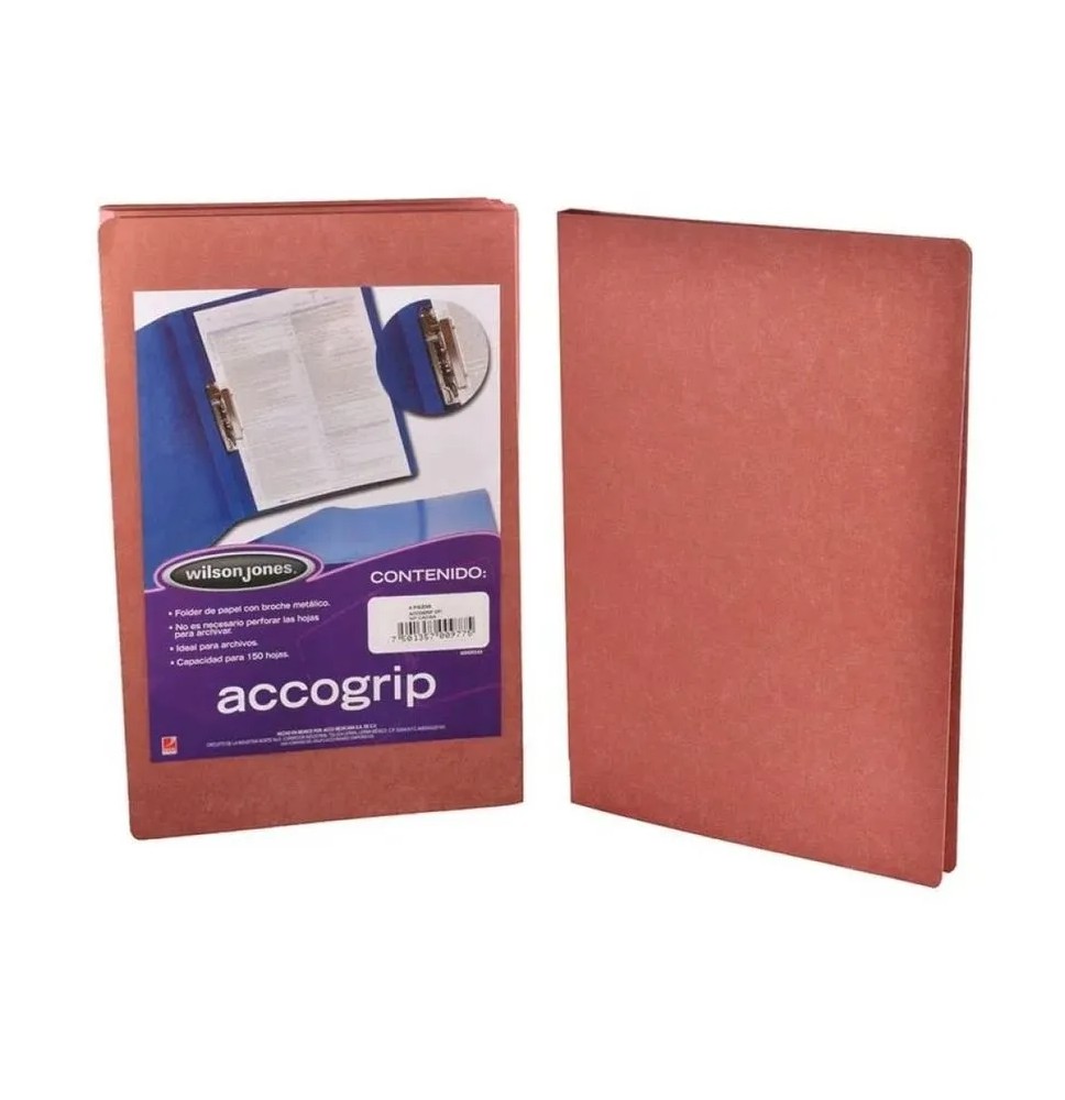 FOLDER CPALANCA CTA. CAOBA ACCOGRIP P-0968 E.4 C.36