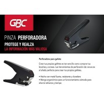 PERFORADORA PGAFETE GBC MX60077 METALICA E1 C4