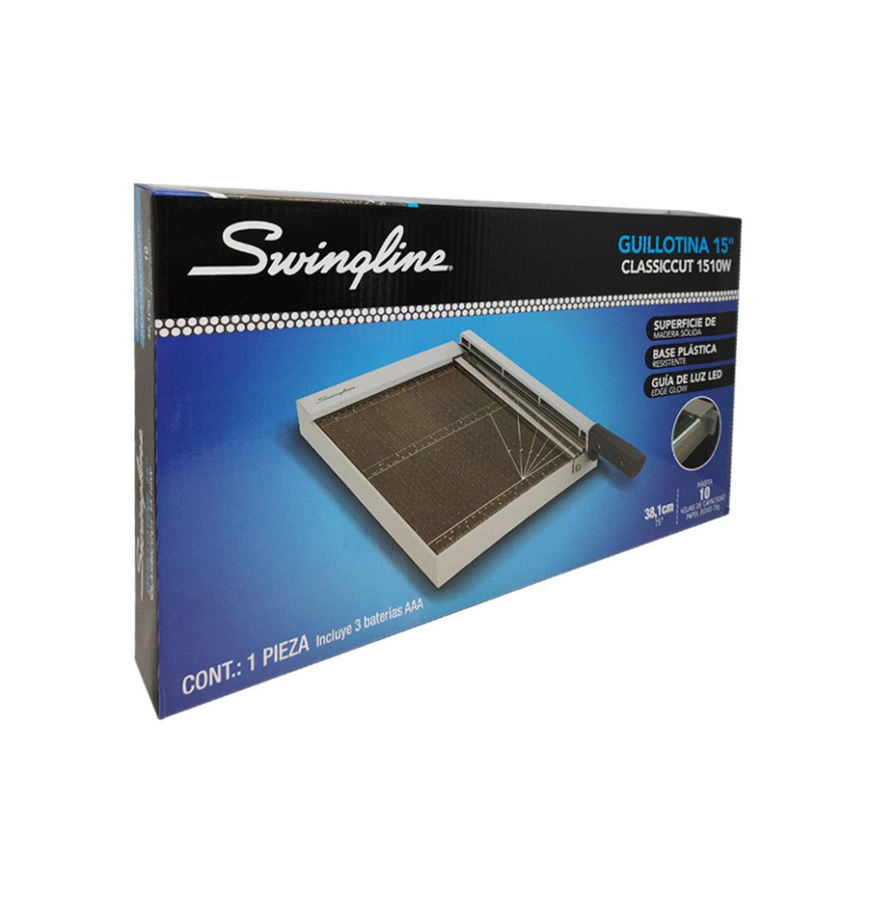 GUILLOTINA 15 CLASSICCUT SWINGLINE 1510W 6934 C4