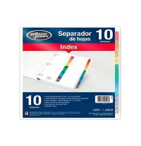 SEPARADOR NUM. CTA. 10 DIV. INDEX WILSON VCOL. P-1347 C24