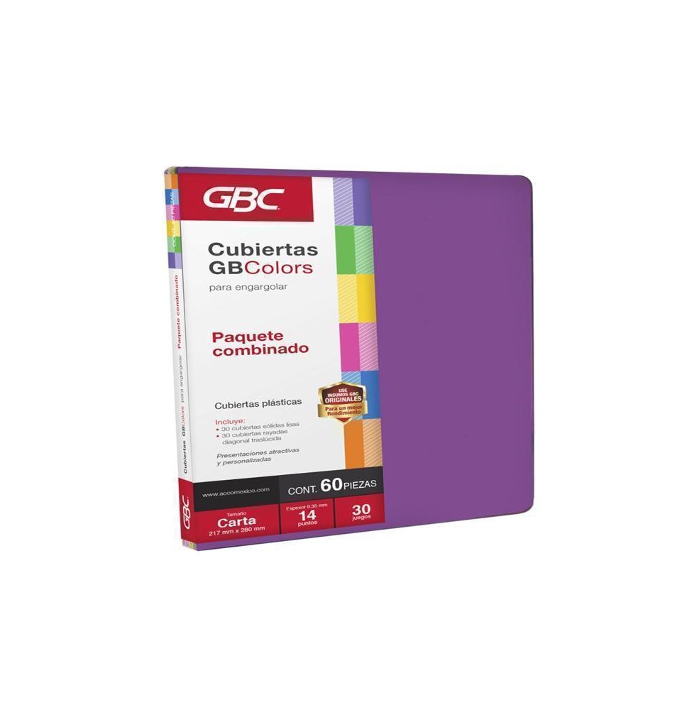 CUBIERTA CTA. ESTR Y LISA GBCOLORS P3280 PAQ.C30 JGS. E.8