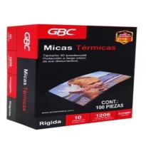 MICA TERMICA 6.5X10.8CM  10 MIL. M130156 GBC C100 C12
